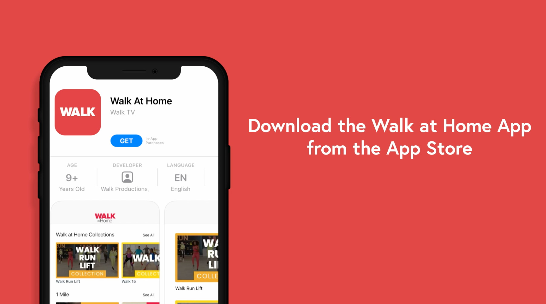 Walk in home online workout